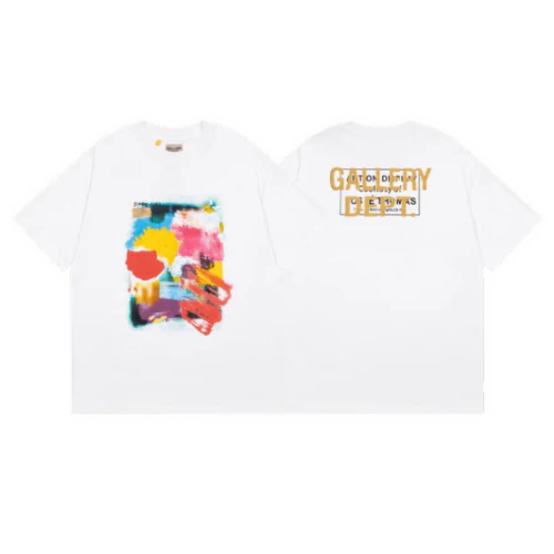 Gallery Dept T Shirt White Painted