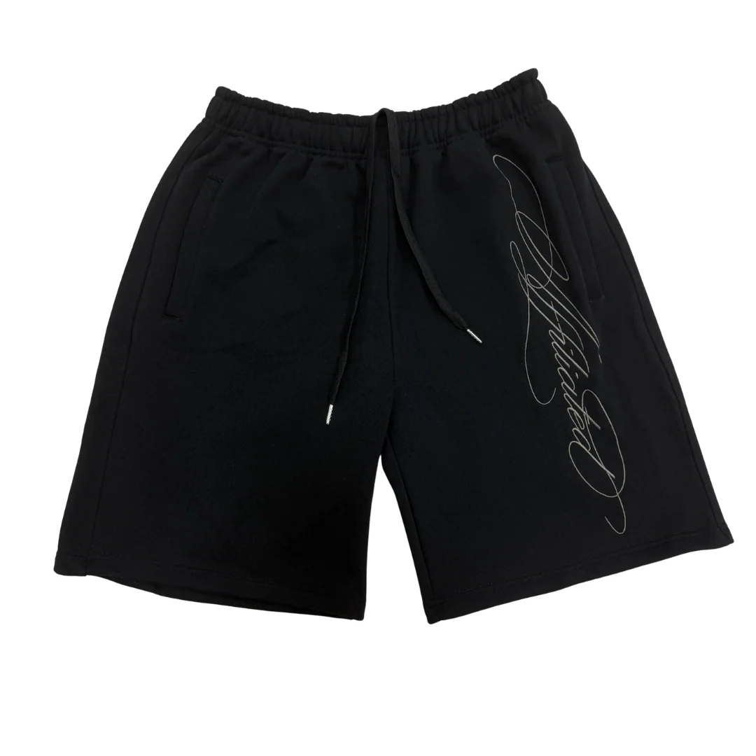 Garms Affiliated Overline Shorts Black