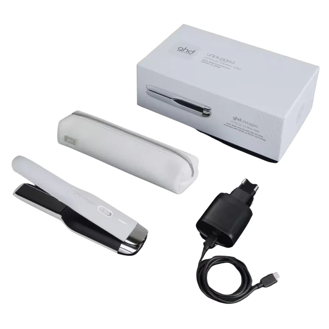 GHD Unplugged Styler White