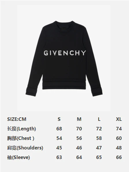 Givenchy Knit Sweater Black - Image 2