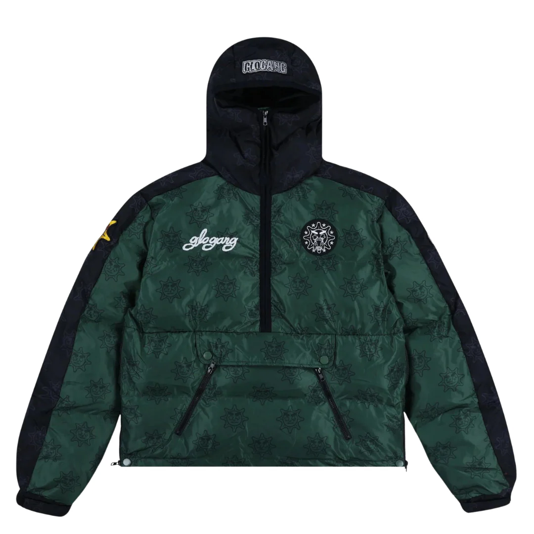 Glo Gang Glo Arctic Puffer Jacket Green