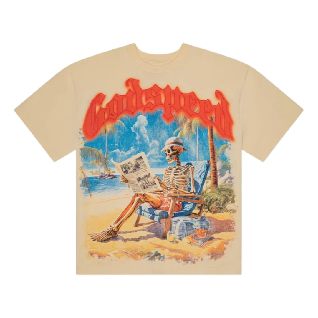 Godspeed Beach T-Shirt Beige