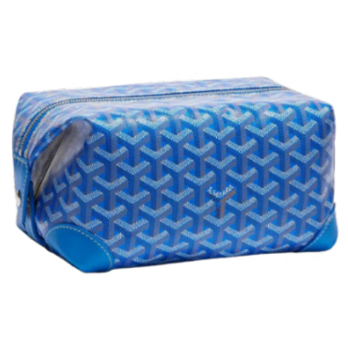 Goyard Bowling 25 Toiletry Bag Sky Blue