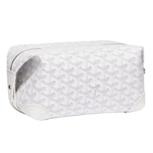 Goyard Bowling 25 Toiletry Bag White