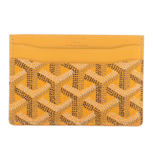Goyard Cardholder Yellow