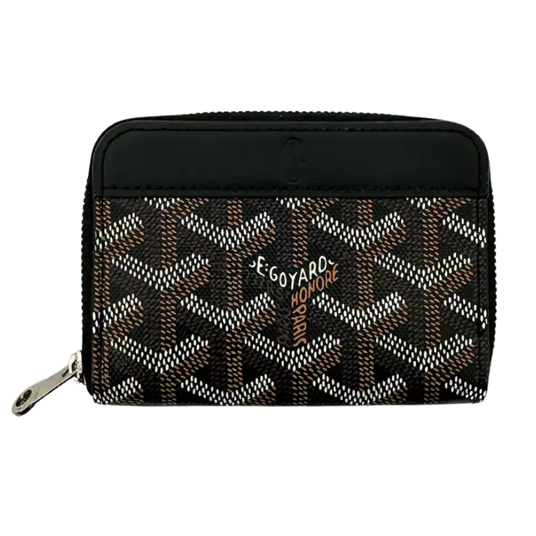 Goyard Goyardine Matignon Wallet Black