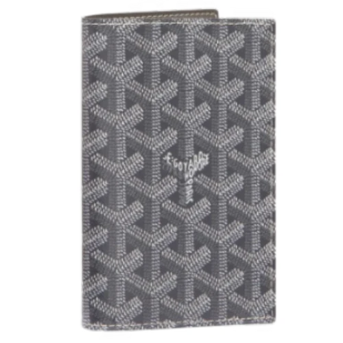 Goyard Grenelle Passport Cover Grey