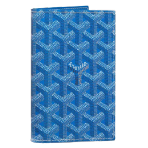 Goyard Grenelle Passport Cover Sky Blue