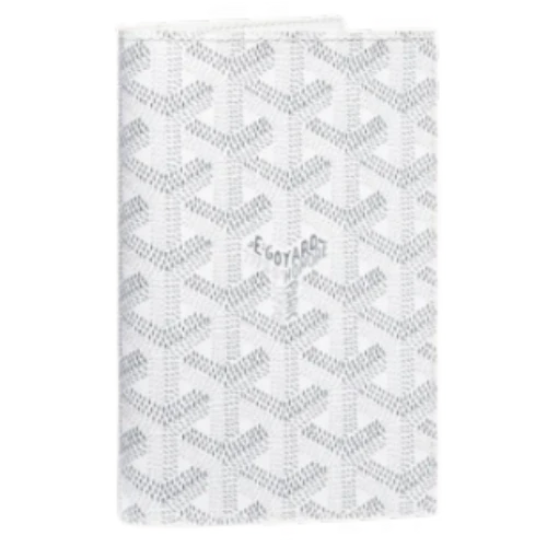 Goyard Grenelle Passport Cover White