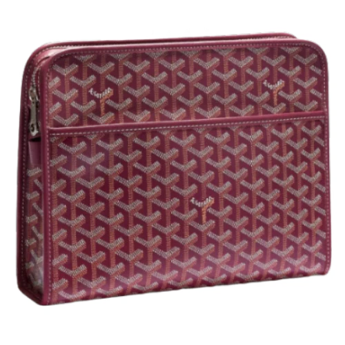 Goyard Jouvence GM Toilet Bag Burgundy