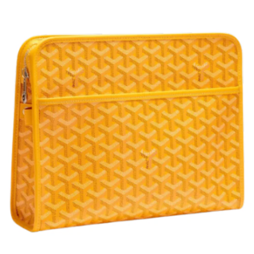 Goyard Jouvence GM Toilet Bag Yellow