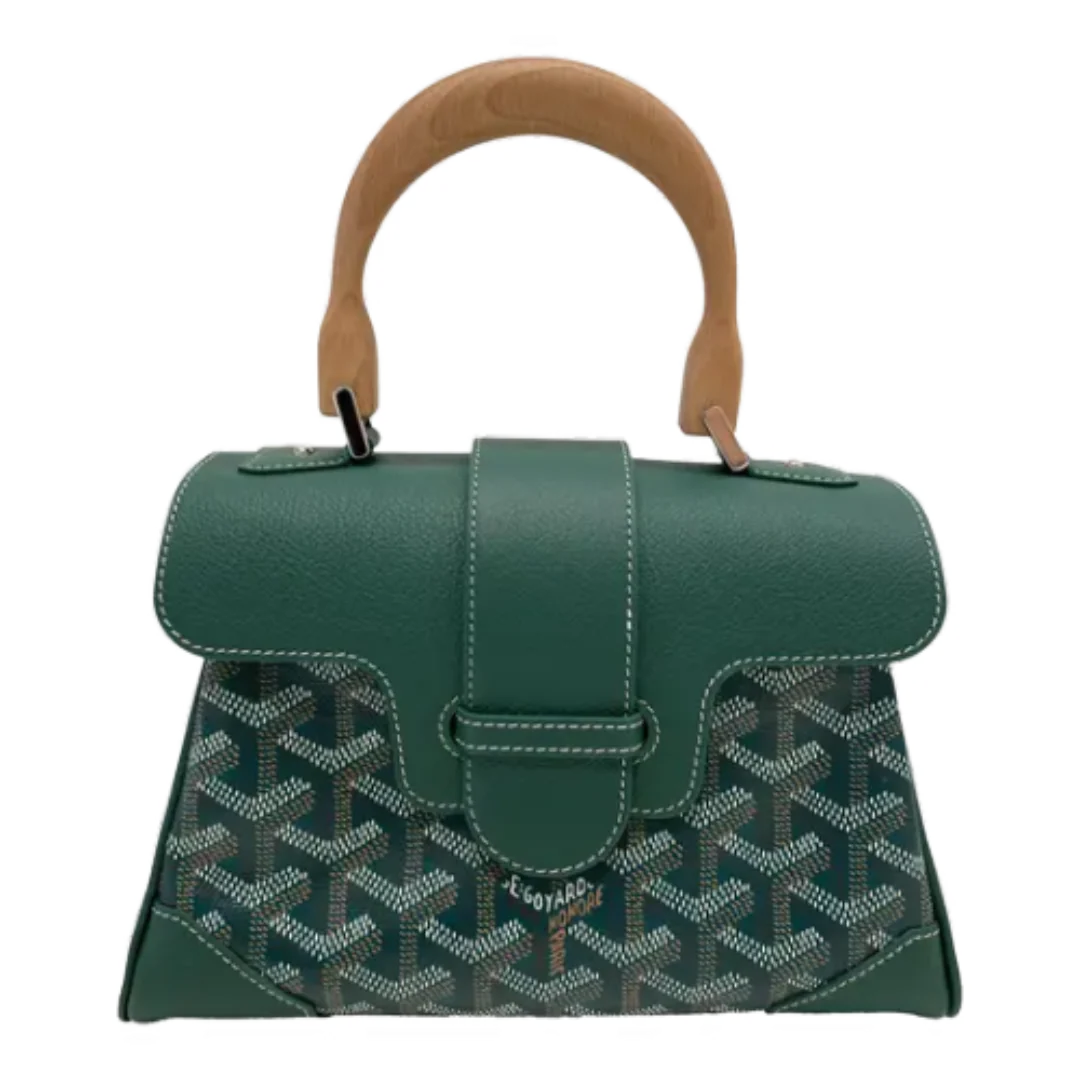 Goyard Saigon Handbag Green