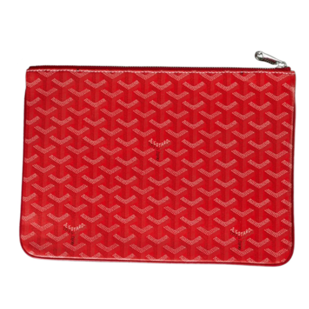 Goyard Senat MM Underarm Bag Red