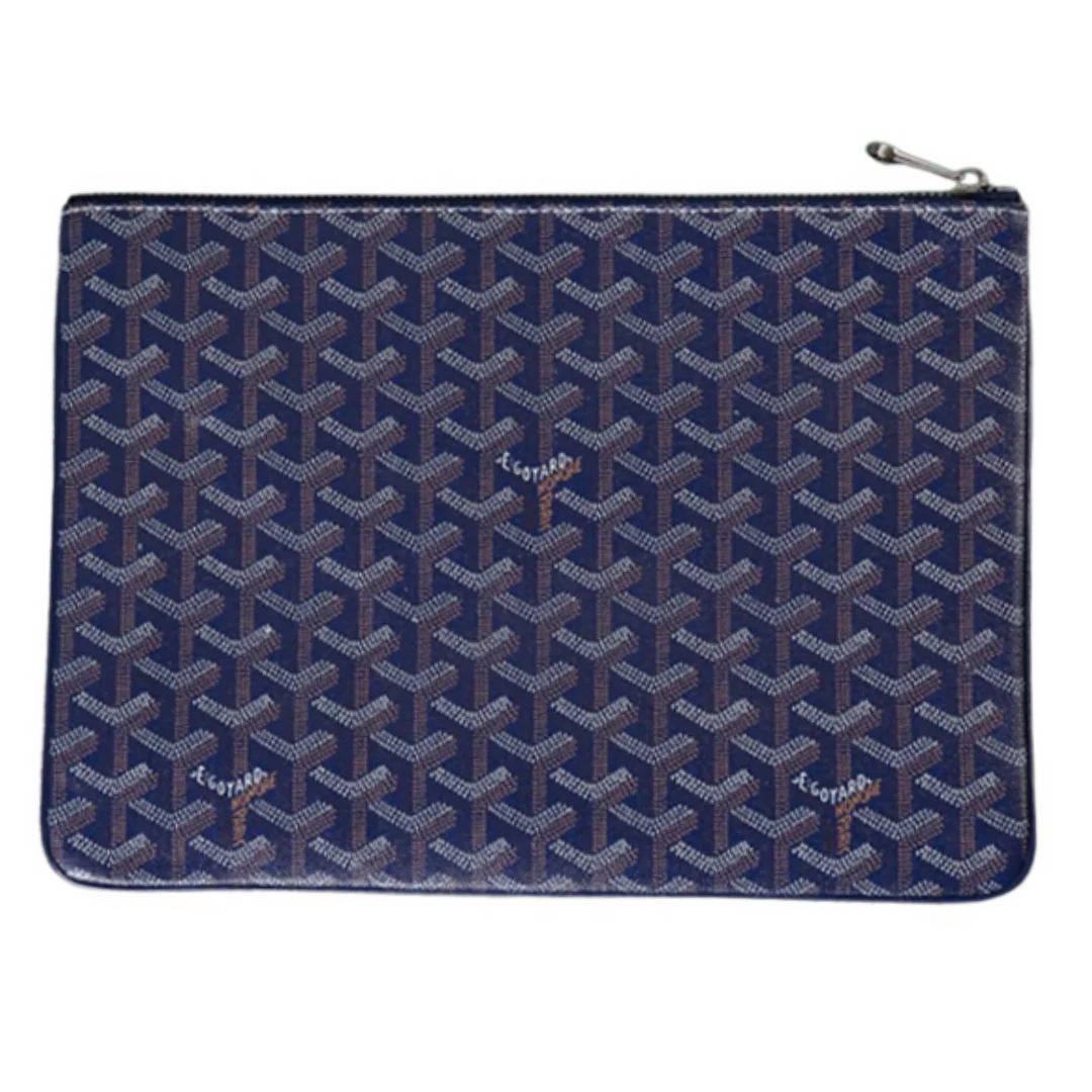 Goyard Senat MM Underarm Bag Royal Blue