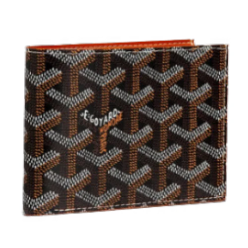 Goyard Victoire Wallet Black & Tan
