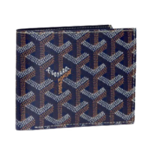 Goyard Victoire Wallet Navy Blue