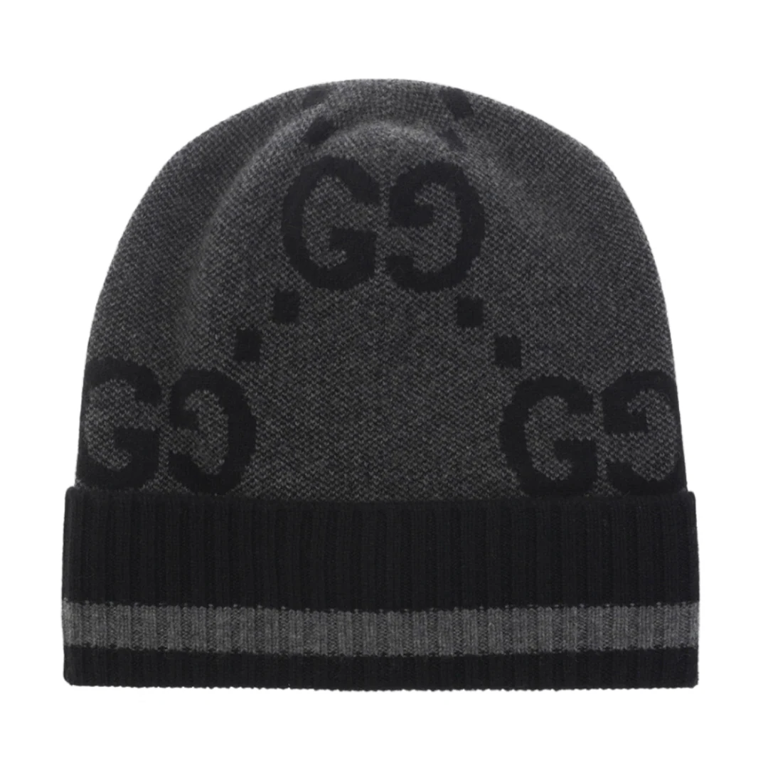 Gucci Beanie Black & Grey