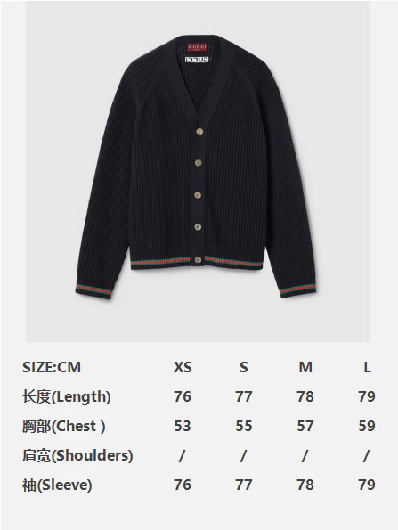 Gucci Cardigan Blue - Image 2
