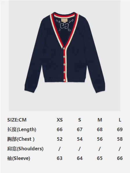Gucci Cardigan Blue - Image 2