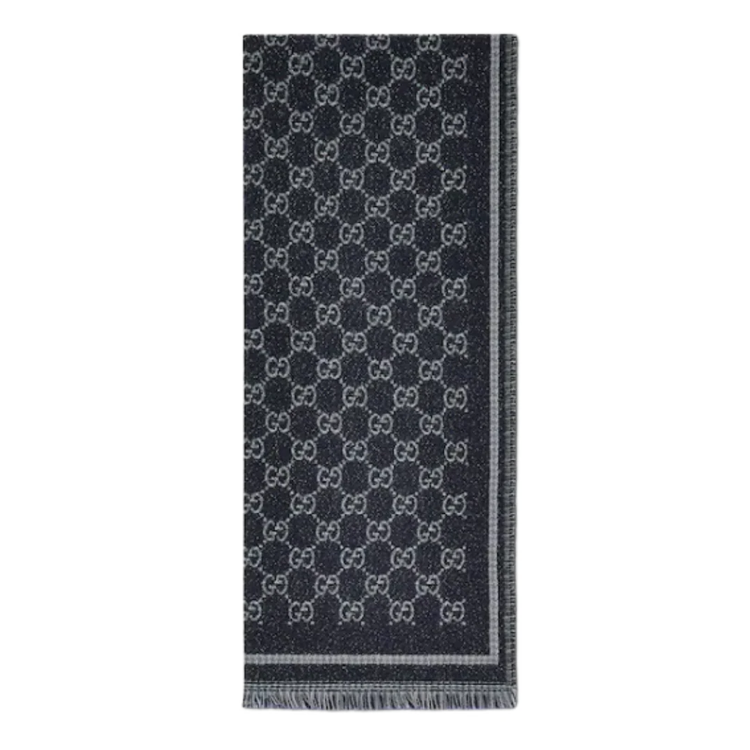 Gucci Monogramm Scarf Black