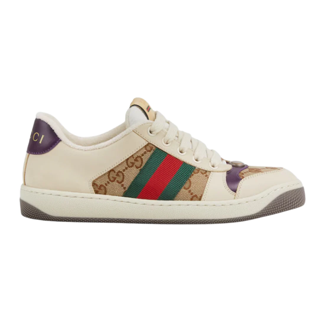 Gucci Screener GG Beige & White