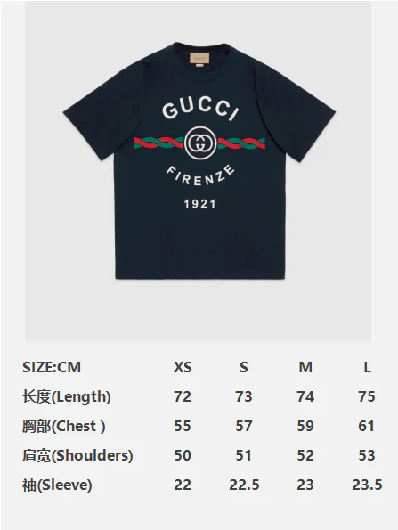 Gucci T Shirt Firenze Black - Image 2
