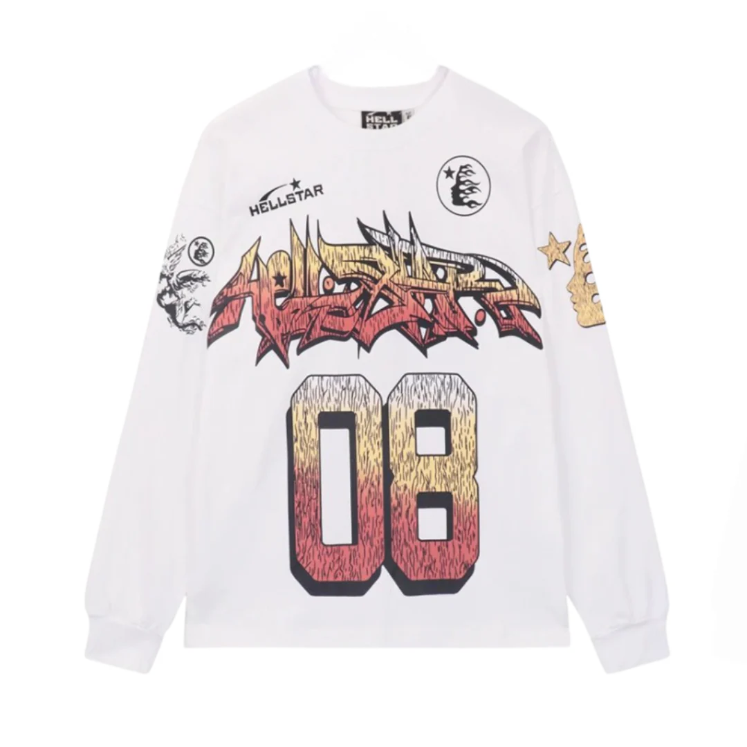 Hellstar 08 Longsleeve White