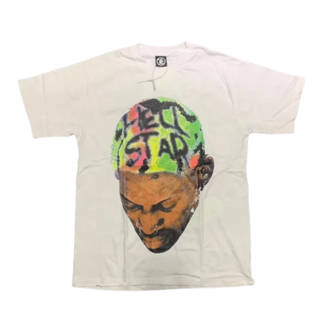 Hellstar Dennis Rodman T-Shirt White