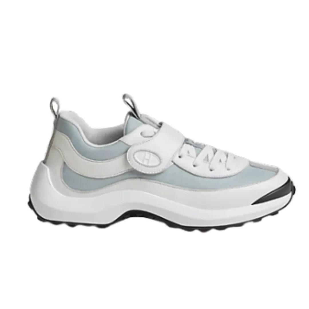 Hermes Loop Sneakers Baby Blue