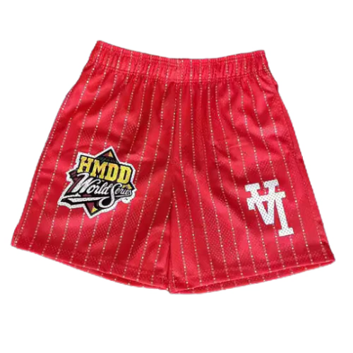 HMDD Basketball Shorts Red