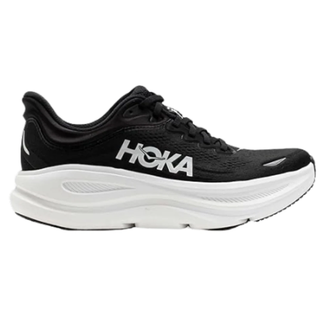Hoka Bondi 9 Black & White