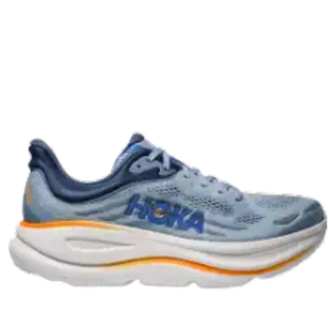 Hoka Bondi 9 Blue & White