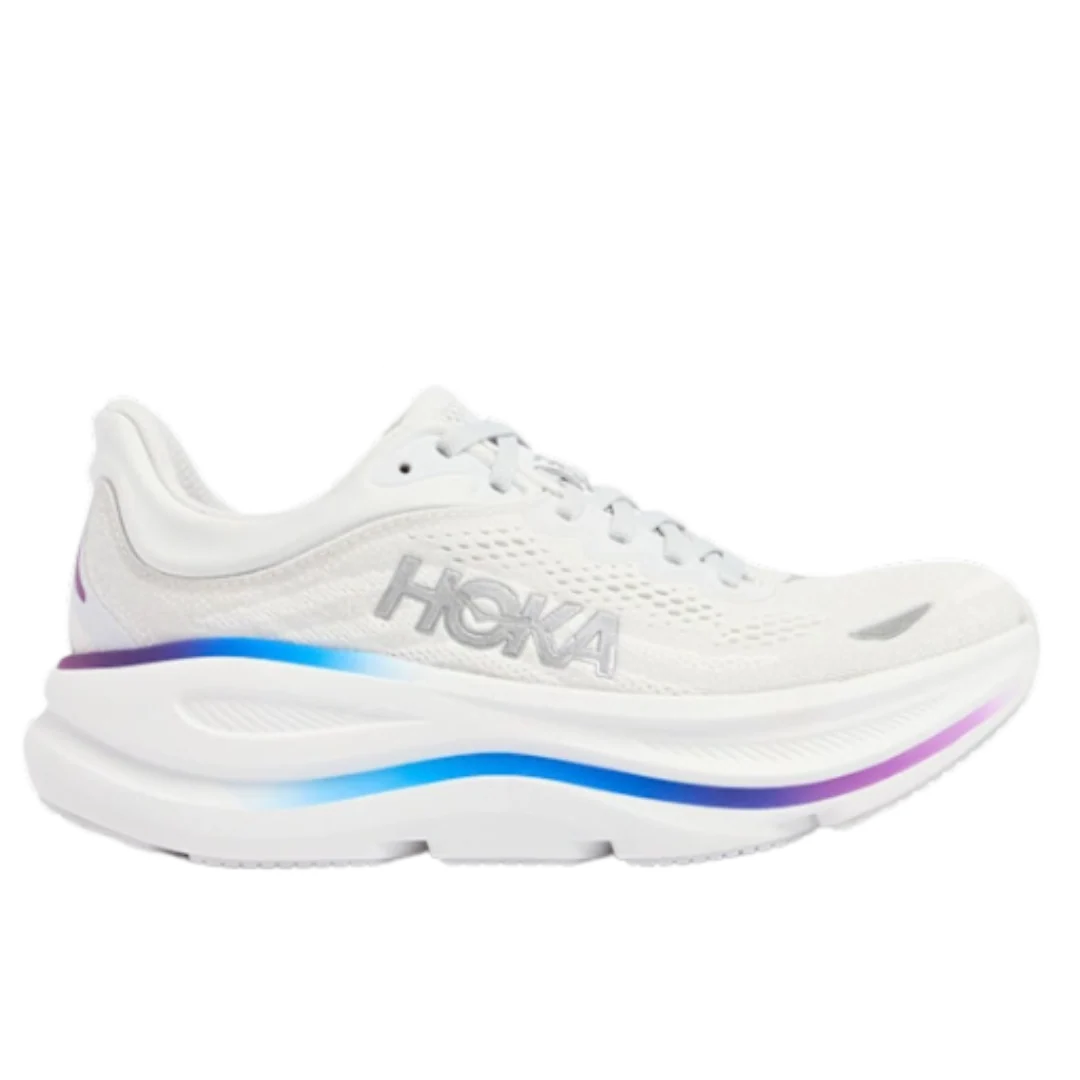 Hoka Bondi 9 White/Blue/Purple