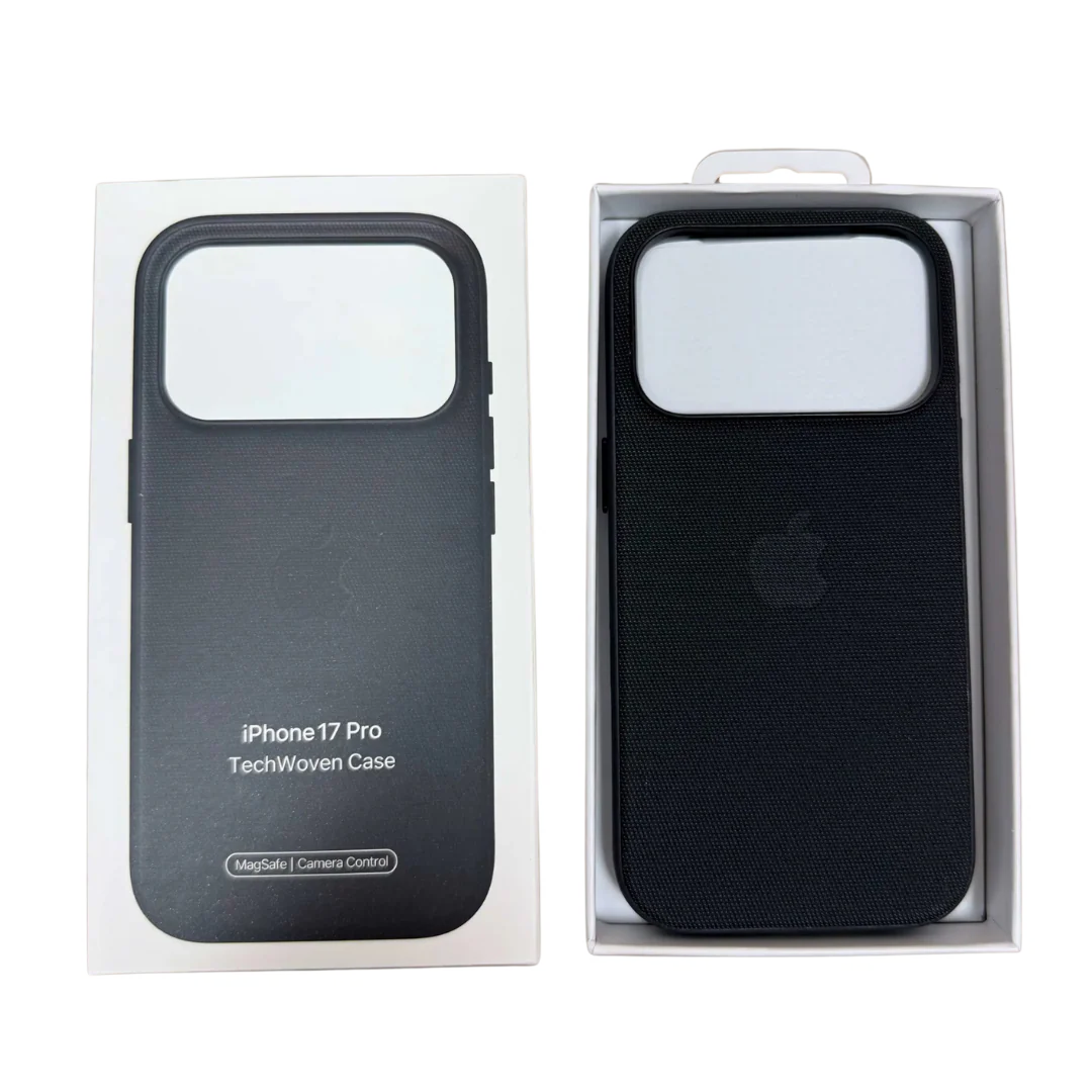 Iphone 17 Pro Techwoven Case Black