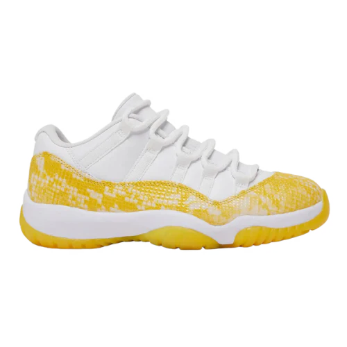 Jordan 11 Retro Low Yellow Snakeskin