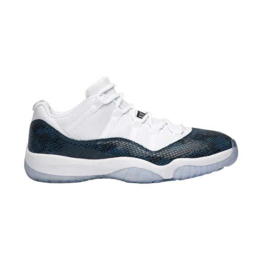 Jordan 11 Retro Low Navy Snakeskin