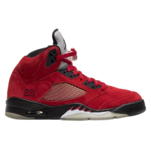 Jordan 5 Raging Bull Red Suede