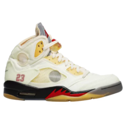 Jordan 5 x Off White Sail