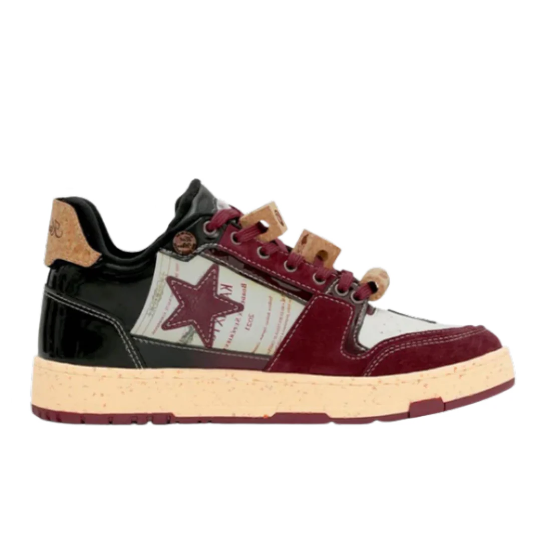 Kaalixto RED WINE“ Stars Sneaker