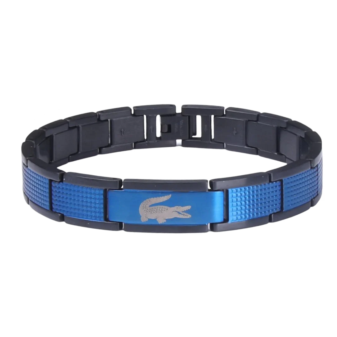 Lacoste Bracelet Black & Blue