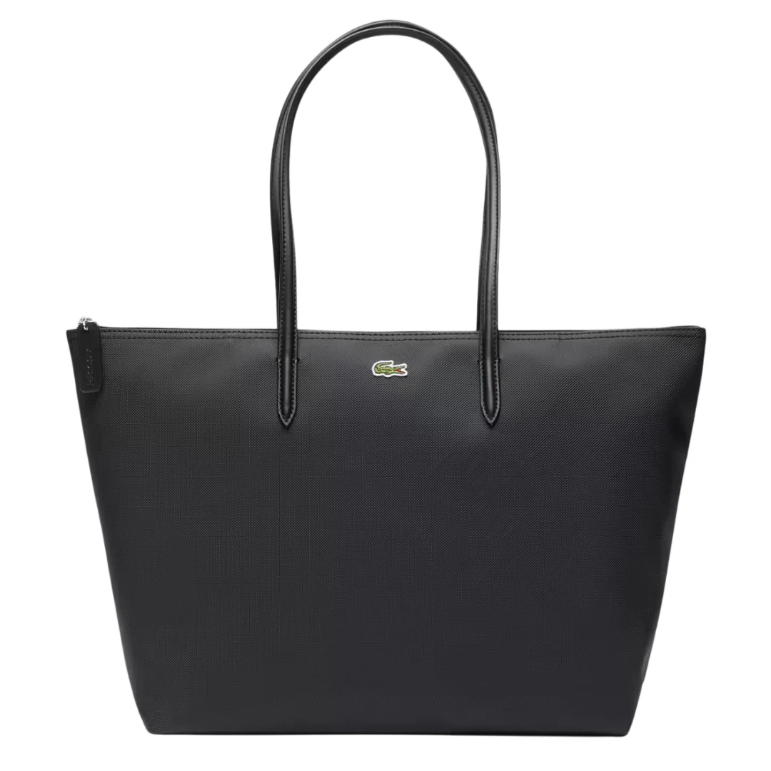 Lacoste Leather Bag Black