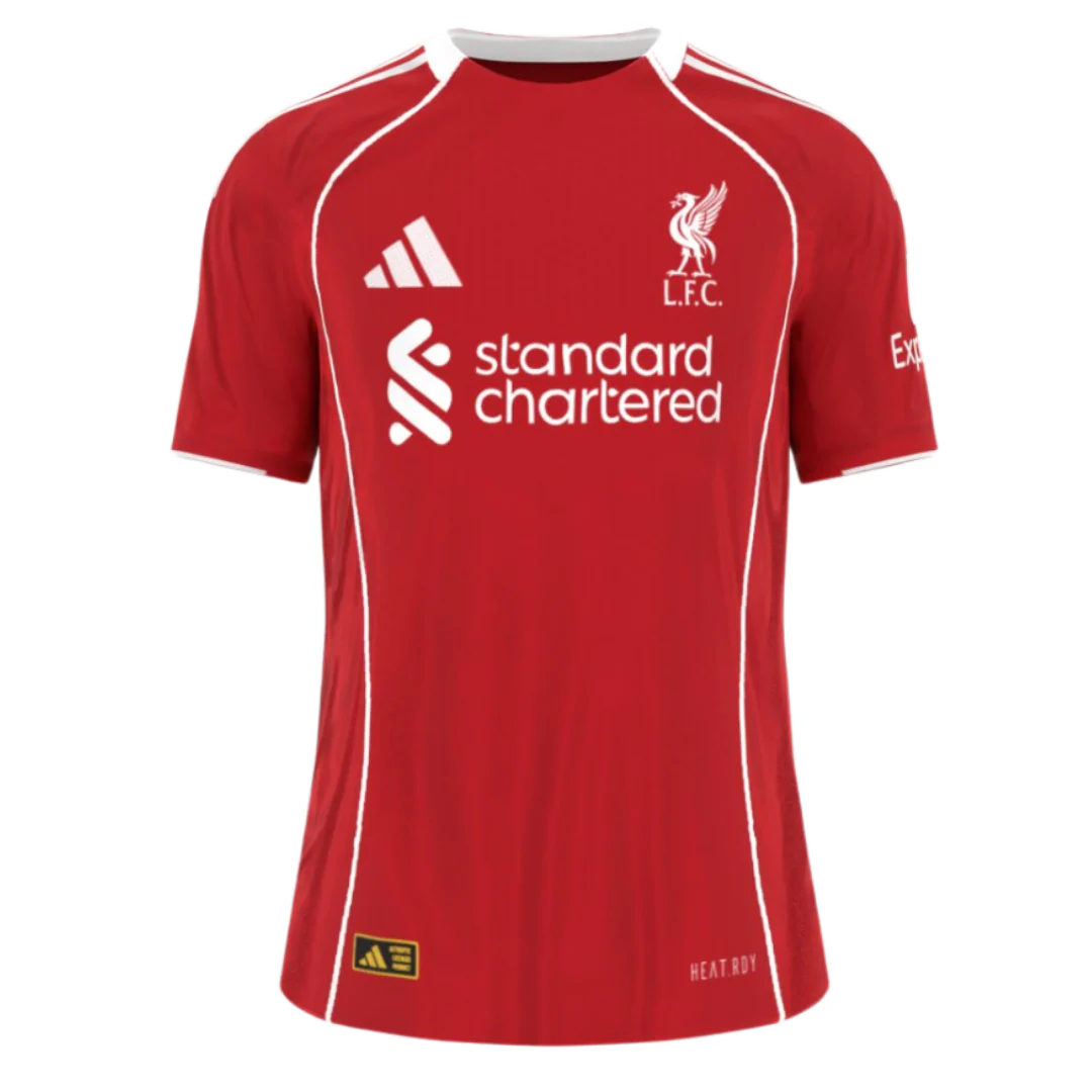 Liverpool 2025/26 Home Jersey Red