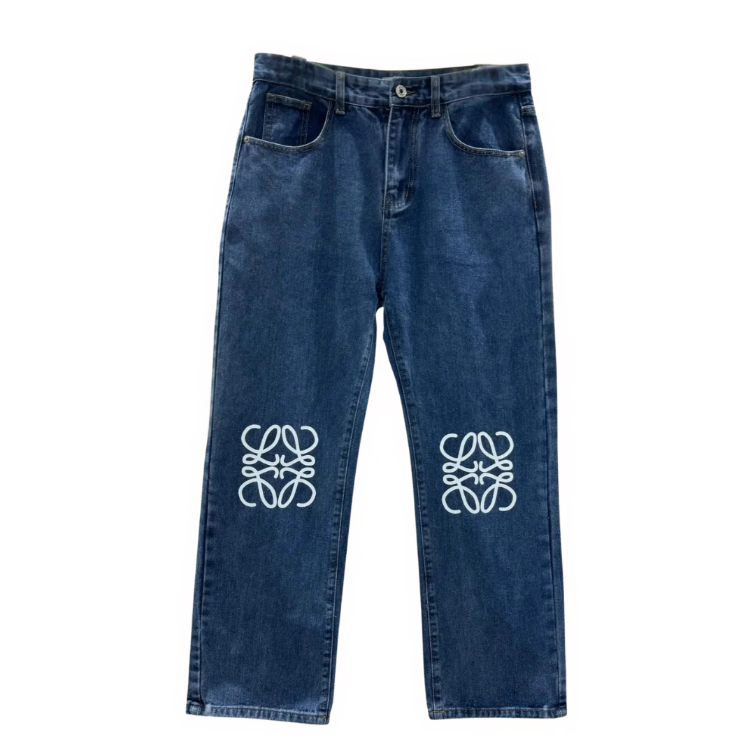 Loewe Baggy Jeans Blue