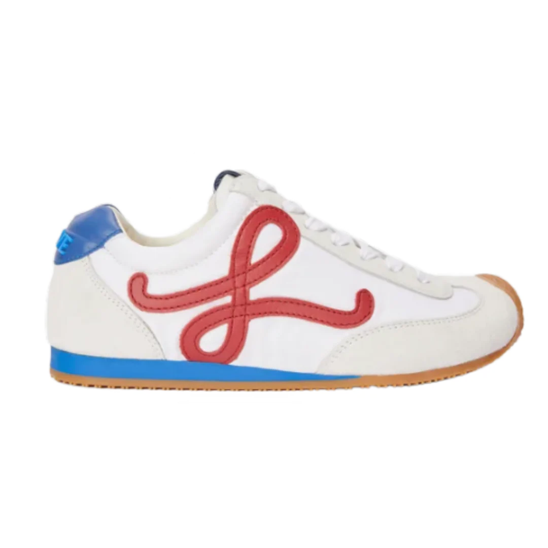 Loewe Sneakers Ballet Runner 2.0 White & Blue & Red