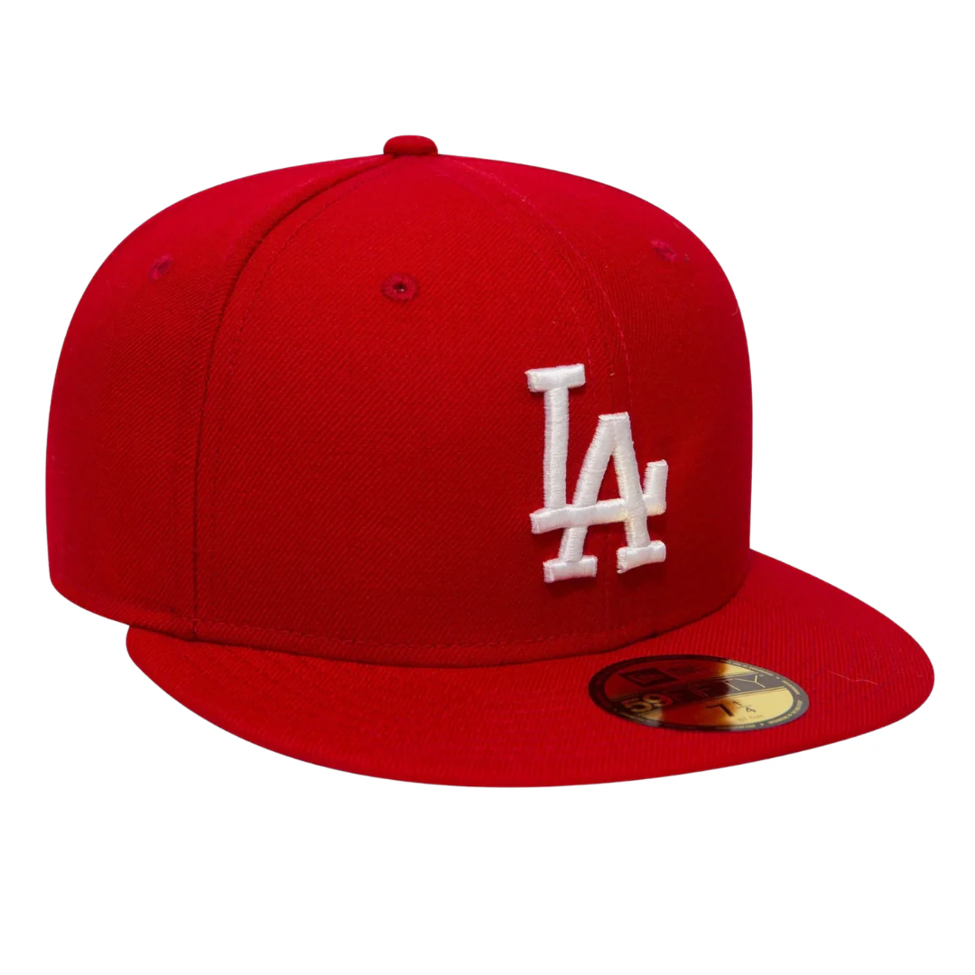 Los Angeles Dodgers Fitted New Era 59Fifty Red Cap