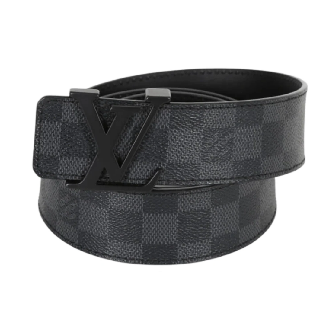 Louis Vuitton Belt Black & Grey