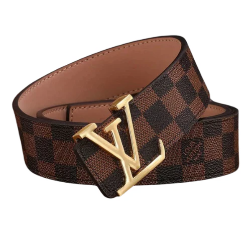 Louis Vuitton Belt Brown Gold