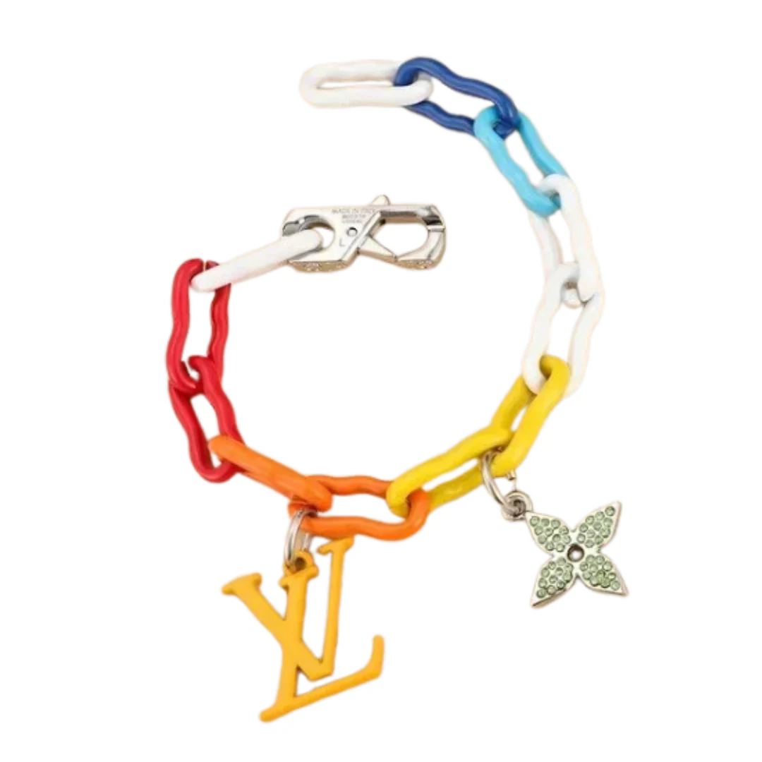 Louis Vuitton Ceramic Chain Bracelet Rainbow
