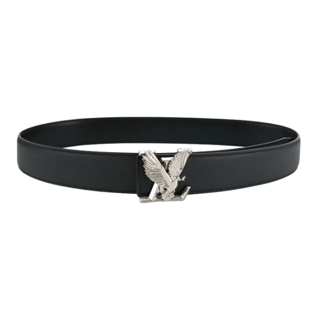 Louis Vuitton Dove 40mm Belt Black & Silver