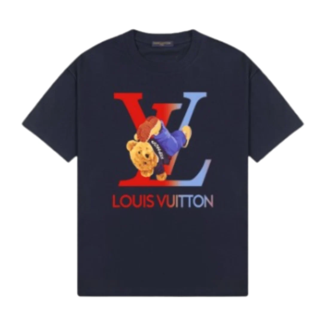 Louis Vuitton Handstand Teddie T-Shirt Black